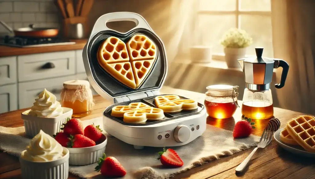 heart shaped waffle maker